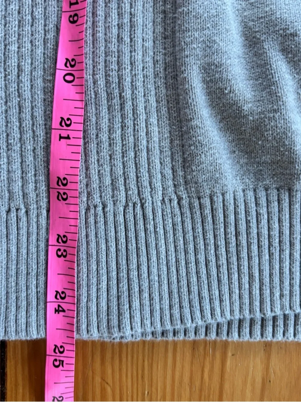 Calvin Klein Men’s Quarter Zip Sweater Large Beige Cotton Knit
